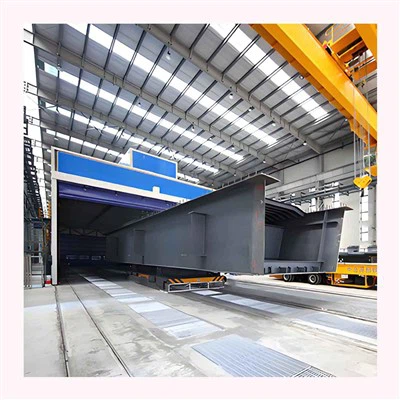 Fabriksopbygning af stålstruktur